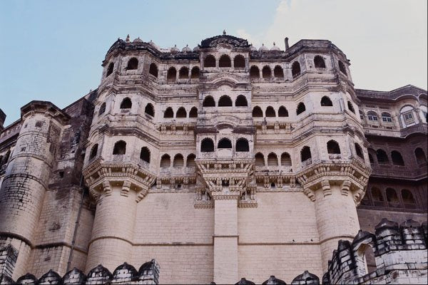 705090 Mehrangarh Fort, Jaipur, Rajasthan, India A4 Photo Print