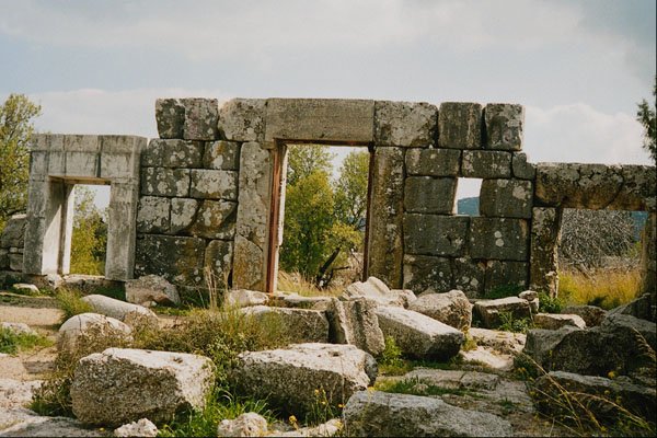 705099 Ancient Synagogue (from Inside), Meron, Israel A4 Photo Print