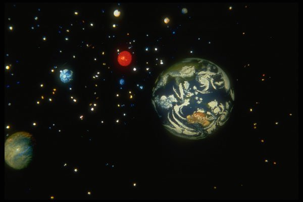 706000 Star Scene A4 Photo Print