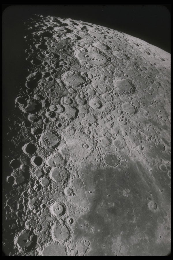 706010 Earth's Moon, Southern Region, Courtesy NASA A4 Photo Print