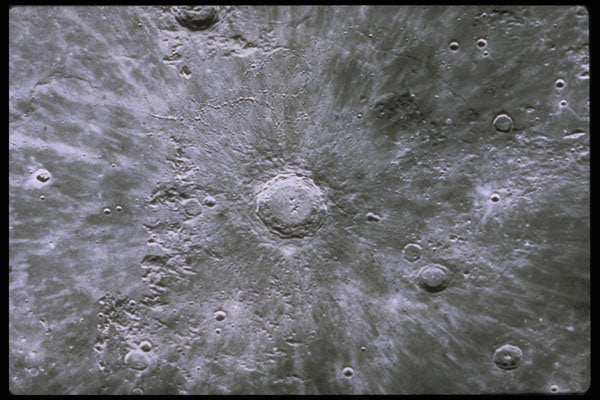 706015 Copernicus On Moon, Courtesy NASA A4 Photo Print