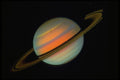 706040 Color Enhanced Image Of Saturn, Courtesy NASA A4 Photo Print