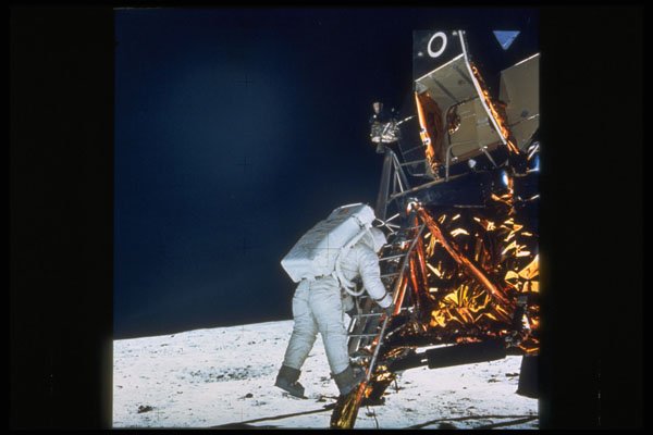 706043 Apollo II EVA, Buzz Aldrin Prepares For Moon Walk, Courtesy NASA A4 Photo Print