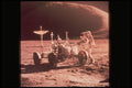 706046 Apollo 15, Mount Hadley, 3 Miles High, Courtesy NASA A4 Photo Print