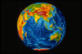 706047 Earth In Full Color, Shaded Relief A4 Photo Print