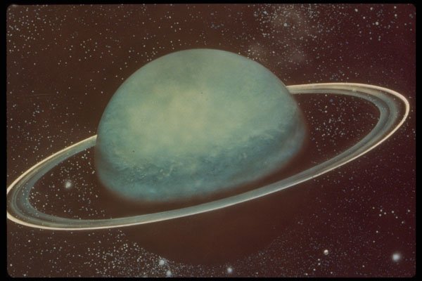 706049 Artist's Conception Of Uranus's Rings, Courtesy NASA A4 Photo Print
