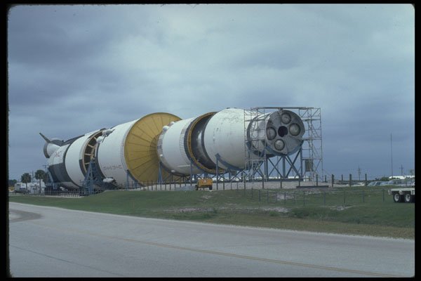 706053 Apollo Rocket Display At Kennedy Space Center, Florida, U.S.A. A4 Photo Print