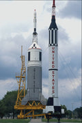 706060 Rocket Space Center A4 Photo Print
