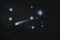 706069 Comet And Cluster A4 Photo Print