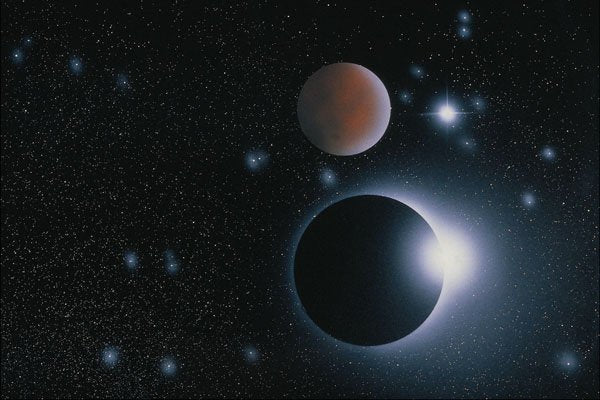 706071 Algol Eclipse A4 Photo Print