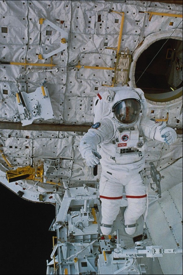 706096 Astronaut, Courtesy NASA A4 Photo Print