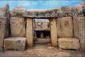 708021 Mnajdra, Megalithic Temple, Circa 3000 B.C., Qrendi A4 Photo Print