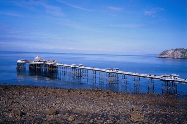 708041 The Pier, Llandudno, Wales A4 Photo Print