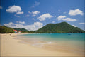708044 Reduit Beach, Rodney Bay, St. Lucia A4 Photo Print