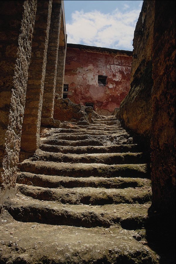 708060 Fort Jesus, Portugese Fort, Kenya A4 Photo Print