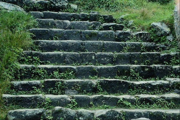 708062 Inca Ruins, Machu Picchu, Peru A4 Photo Print