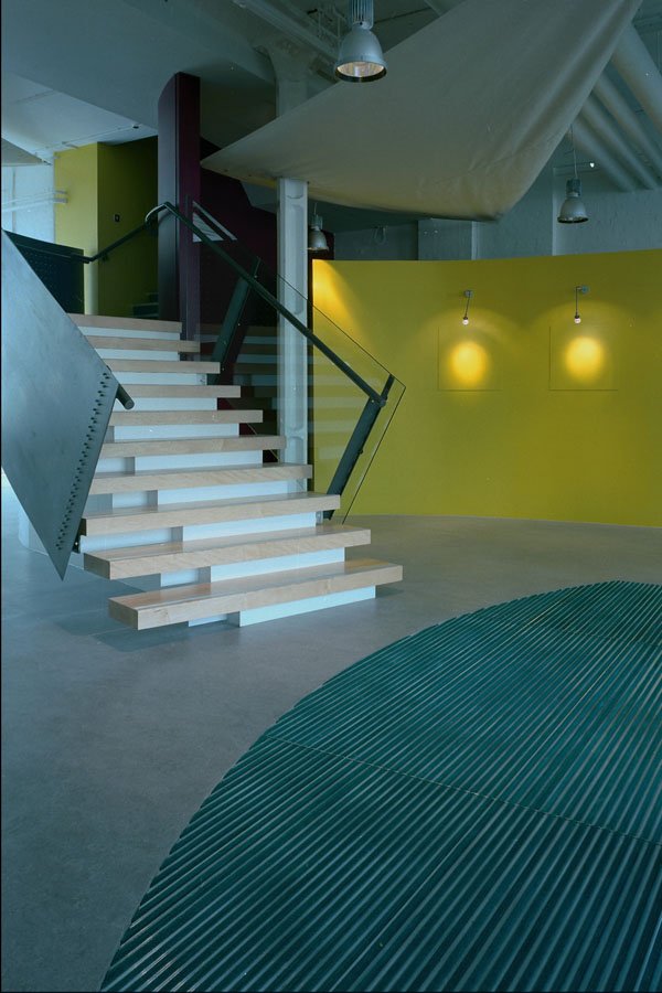 708071 Reception Area And Staircase For Business Design Systems A4 Photo Print