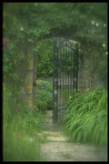 708080 Walled Garden A4 Photo Print