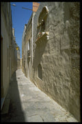 708081 View Down Side Street, Mdina, Malta A4 Photo Print