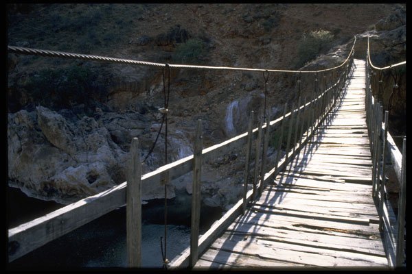 708089 A Bridge Near Satevo, Chihuahua State, Mexico A4 Photo Print
