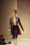 709001 Alexander McQueen, Satin Jacket And Skirt A4 Photo Print