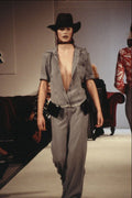 709032 Sonnetac Mulligan, Gray Jump Suit A4 Photo Print