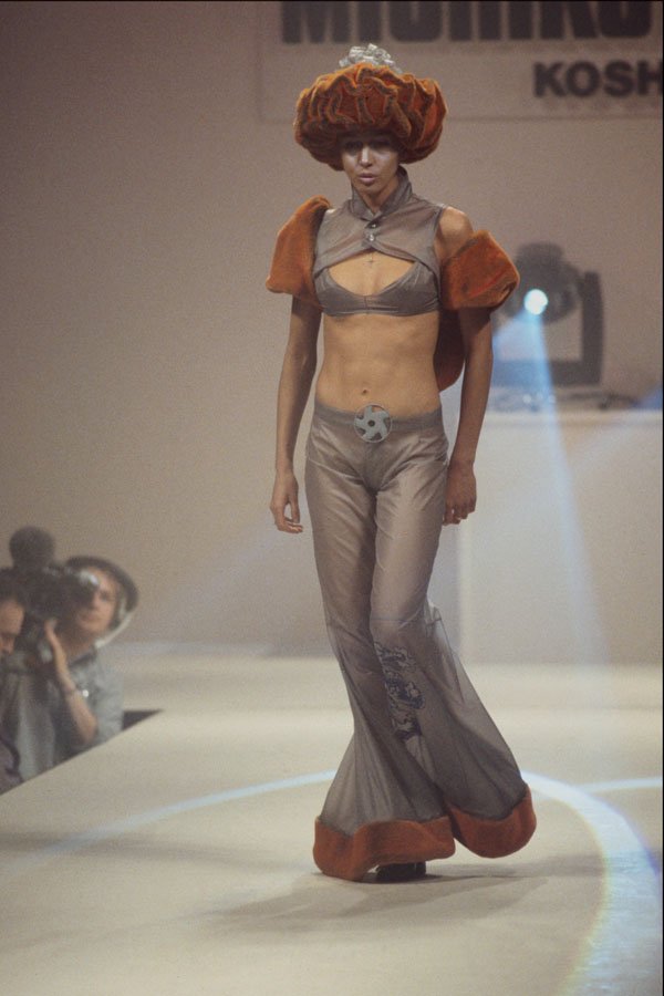 709098 Michiko Koshino, Transparent PVC A4 Photo Print