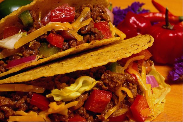 710005 Tacos A4 Photo Print