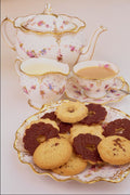 710007 Tea And Biscuits With 'posh' China A4 Photo Print