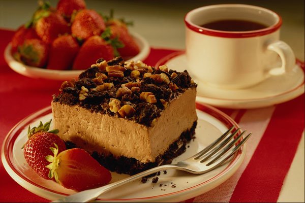 710042 Strawberries And Cake A4 Photo Print