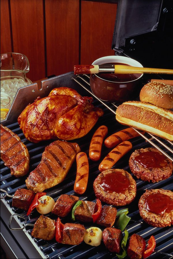 710048 Barbecue A4 Photo Print