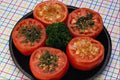 710050 Baked Tomatoes A4 Photo Print