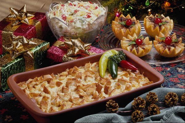 710072 Southwestern Brunch Casserole A4 Photo Print