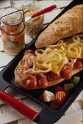 710085 Wieners, Onions And Bacon On A Sub Bun A4 Photo Print