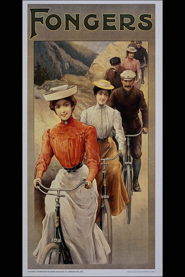 711015 Fongers Cycles A4 Photo Print