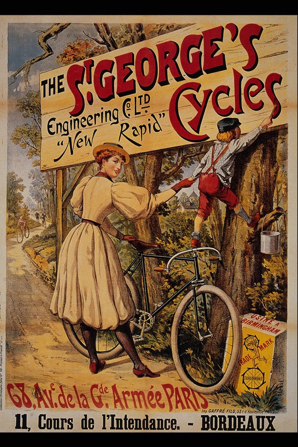 711023 St. George's Cycles A4 Photo Print