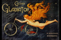 711031 Gladiator Cycles A4 Photo Print