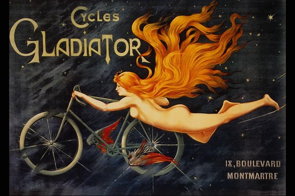 711031 Gladiator Cycles A4 Photo Print