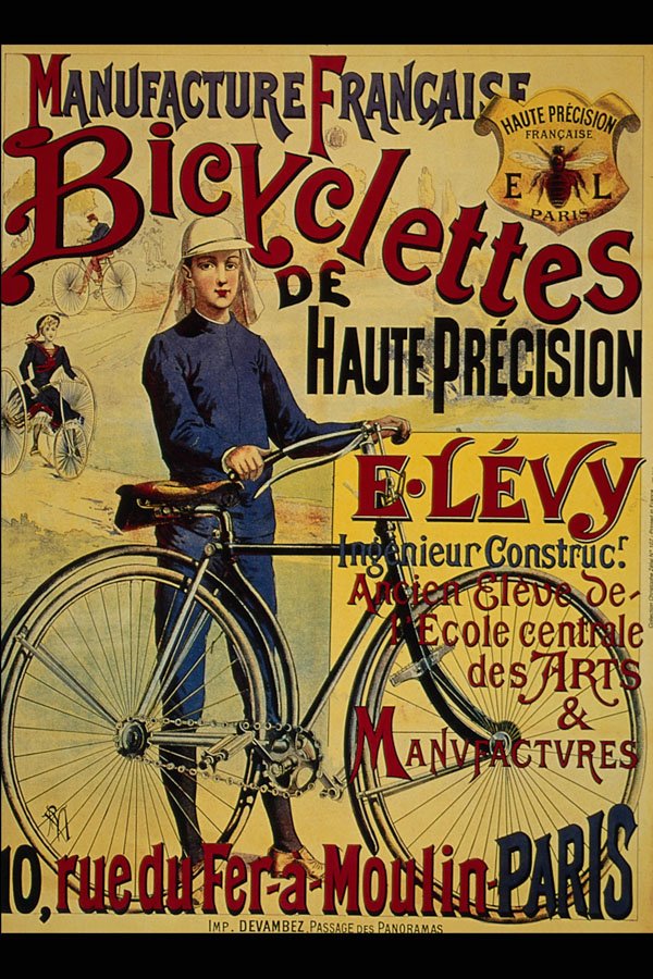 711035 E. Levy Cycles A4 Photo Print