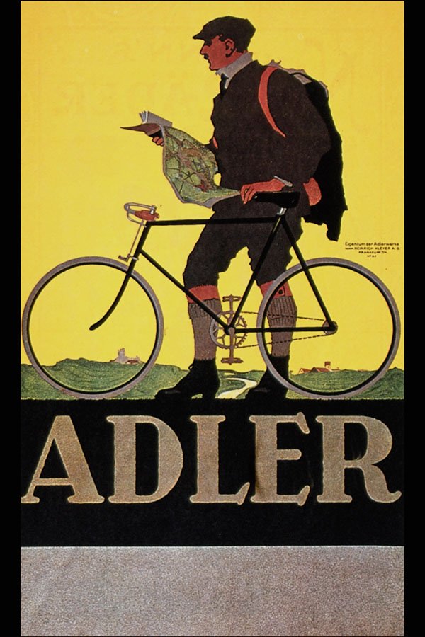 711039 Adler Cycles A4 Photo Print