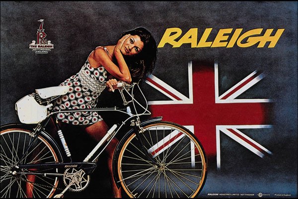 711041 Raleigh Cycles A4 Photo Print