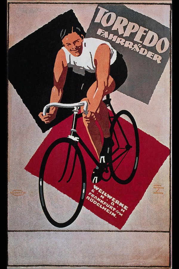 711051 Torpedo Cycles A4 Photo Print