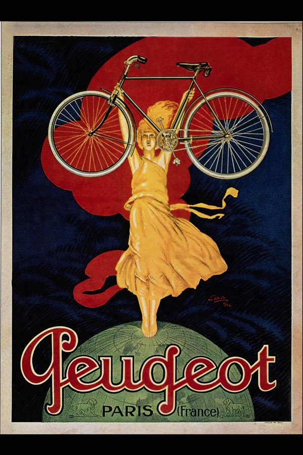 711052 Peugeot Cycles A4 Photo Print