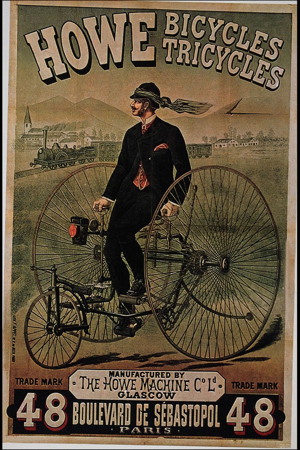 711055 Howe Cycles A4 Photo Print