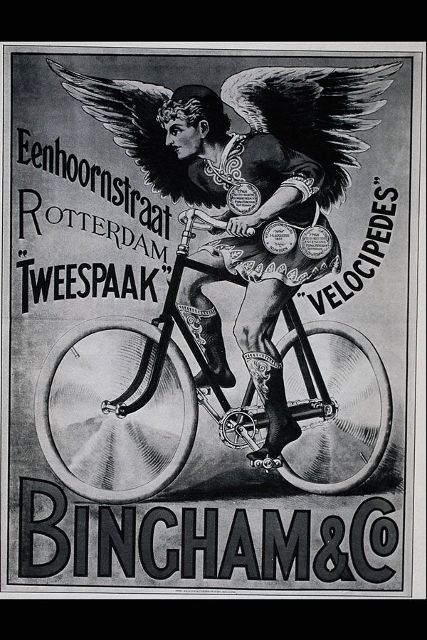 711057 Bingham Cycles A4 Photo Print