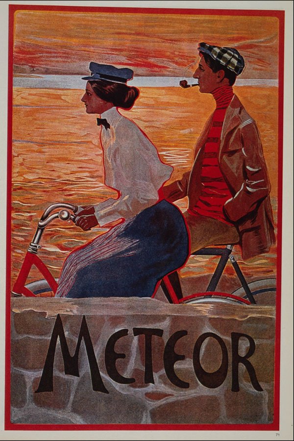 711066 Meteor Cycles A4 Photo Print