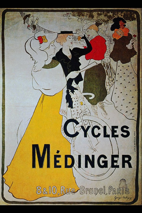 711084 Medinger Cycles A4 Photo Print