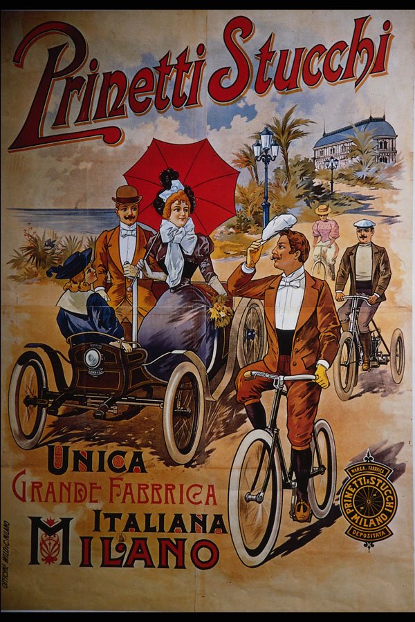 711096 Prinetti Stucchi Cycles A4 Photo Print