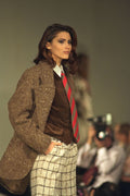 712032 Woman Wearing Trousers, Jacket And Waistcoat A4 Photo Print