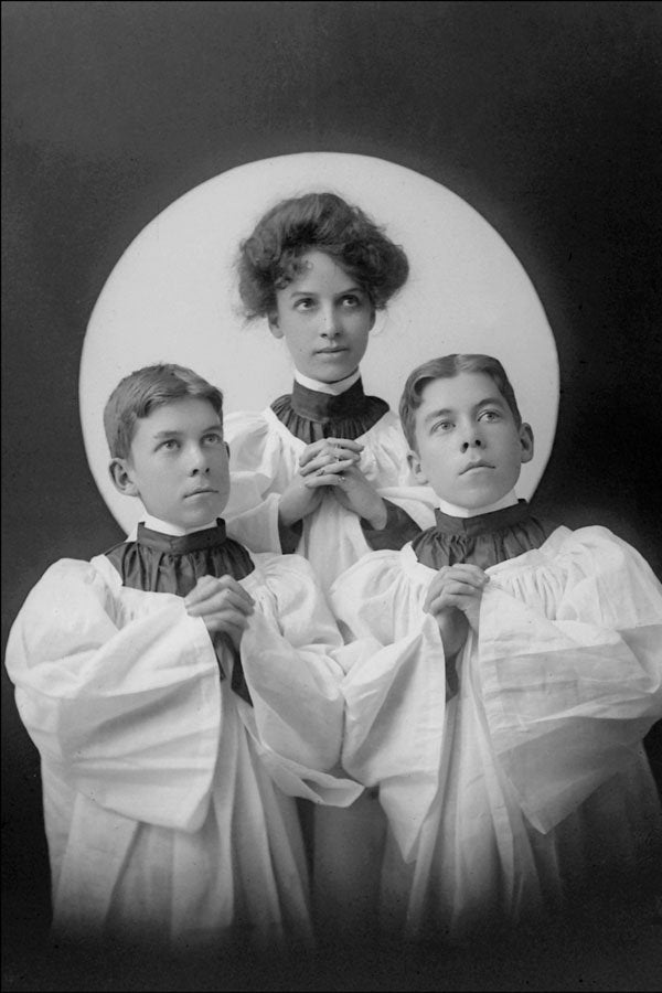 713011 Actors, 1916 A4 Photo Print